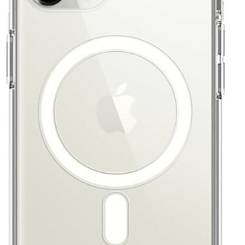 Чехол MagSafe прозрачный на iPhone 11 Pro